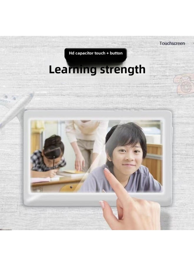 Generic - MP5 Large Screen Learning Machine 4.3 Inch HD Handheld Game Machine Music Player Teacher Recommend Outlet-Product Color:Blue-Model:MP5 - Image 1
