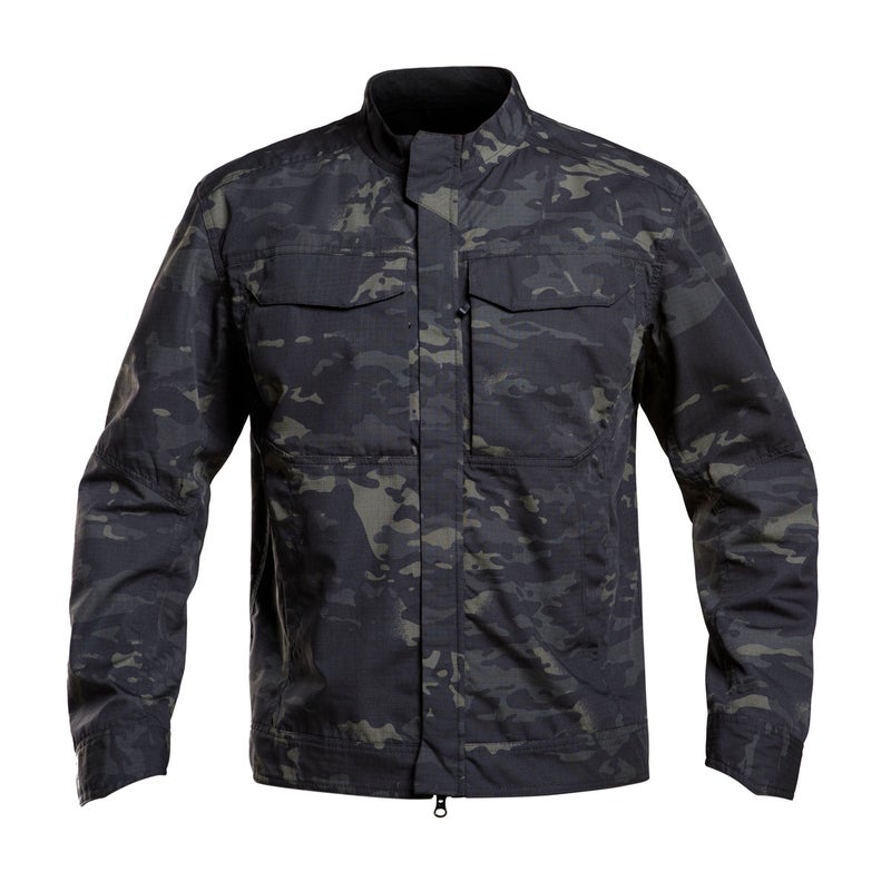 Outdoor Front Breaking Collar Tactical Camouflage Jacket Military Fan Agent Jacket Prellizer Waterproof Scratch-Resistant Wear-Resistant - Image 5