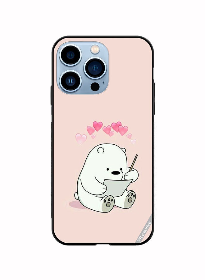 VR CREATIVE Protective Case Cover For Apple iPhone 13 Pro Cute Teddy Design Multicolour - Image 1