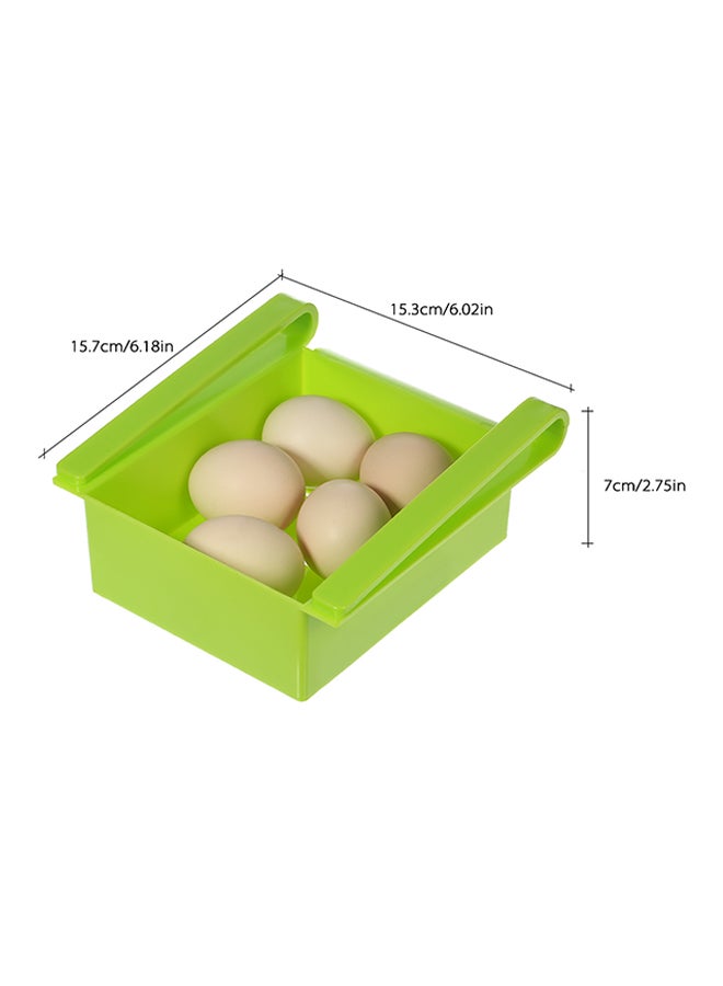 Multipurpose Refrigerator Storage Bin Green - Image 4