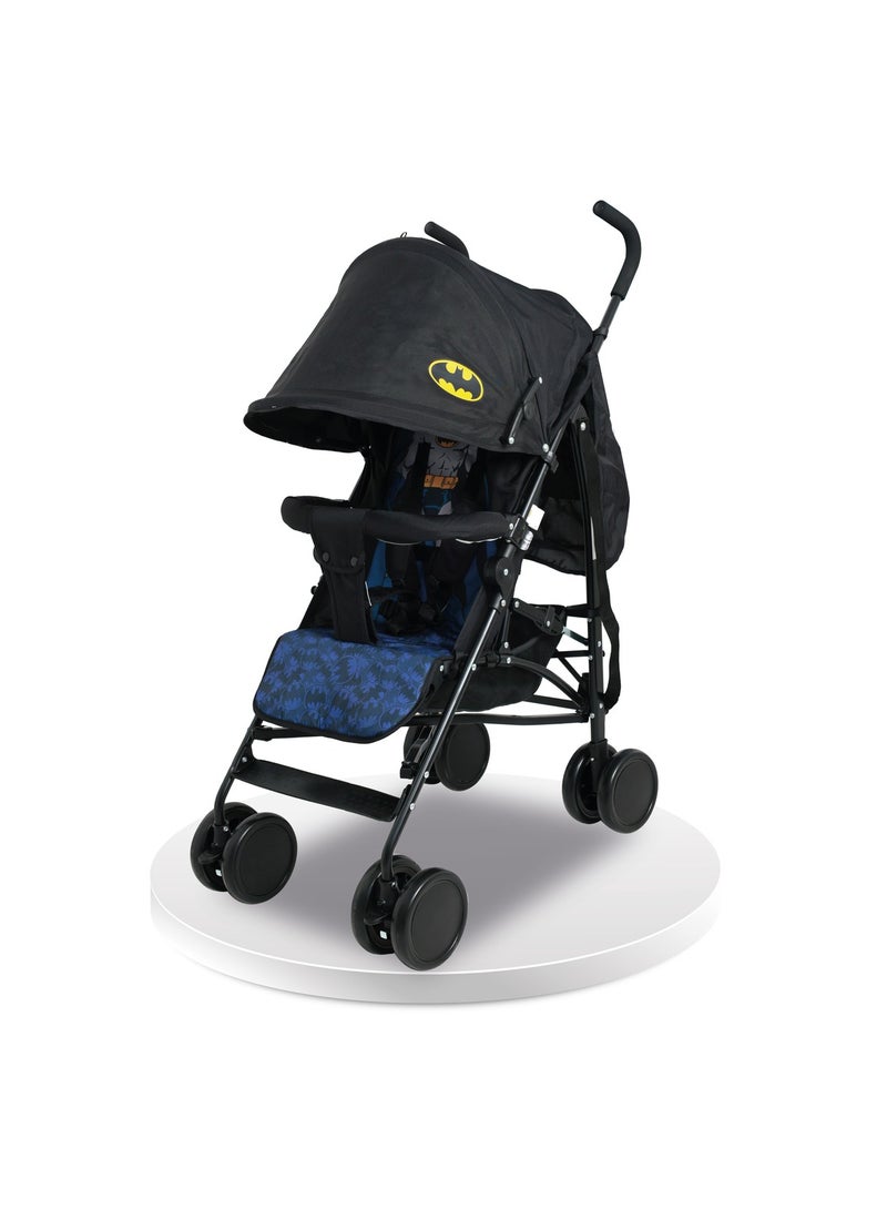 Warner Bros Batman Baby Stroller Storage Cabin  Compact Design, Shoulder Strap Adjustable Reclining Seat - Image 1