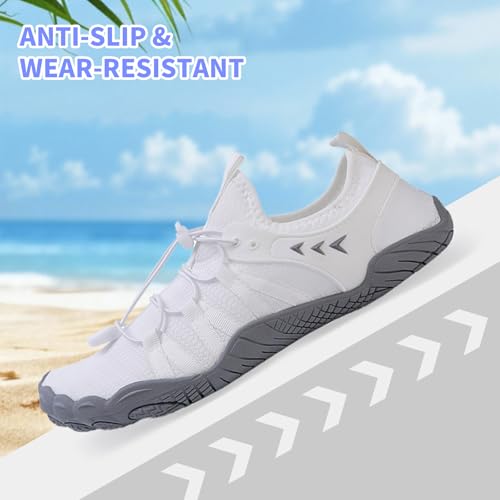 ziitop Water Shoes for Women Men Beach Women Swim Pool River Barefoot Quick Dry Slip-on for Pool Beach Surf Water Park Yoga - Image 5