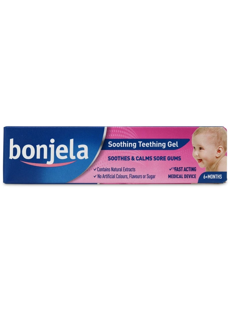 Bonjela Baby Teething Gel for 6 Months+ Infants to Help Relieve Common Teething Symptoms, 15g