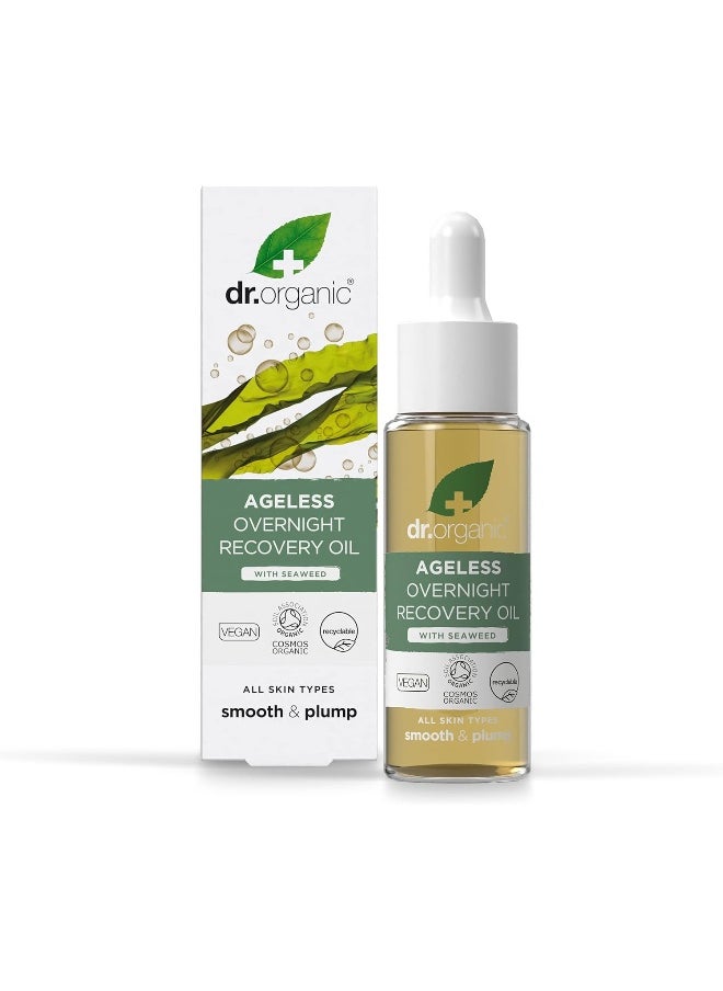 dr.organic Ageless Overnight Recovery Oil With Seaweed  - Image 1