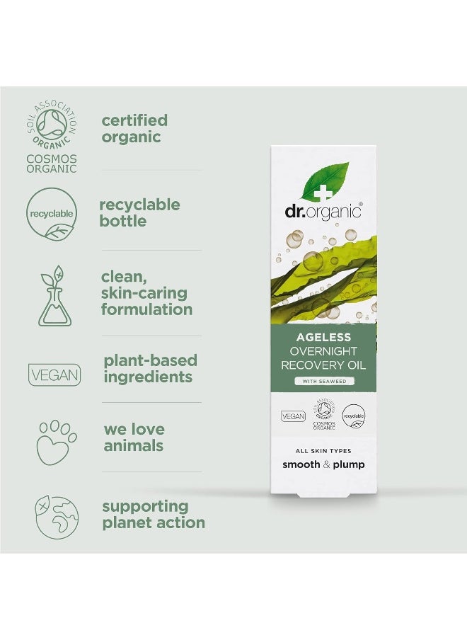 dr.organic Ageless Overnight Recovery Oil With Seaweed  - Image 5