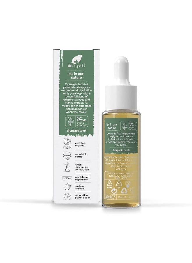 dr.organic Ageless Overnight Recovery Oil With Seaweed  - Image 3