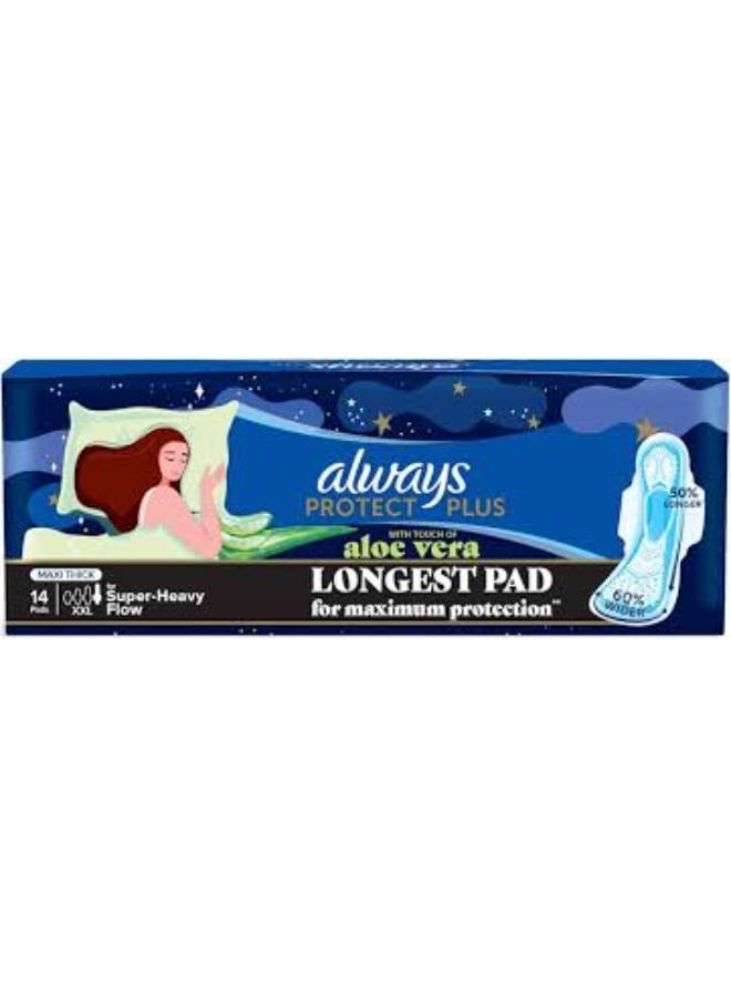 MAXI THICK PROTECT PLUS EXTRA LONG 14PCS