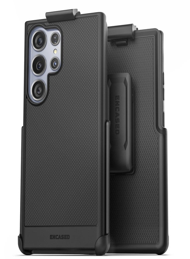 Encased Samsung Galaxy S24 Ultra Thin Armor Case with Belt Clip Holster - Image 4