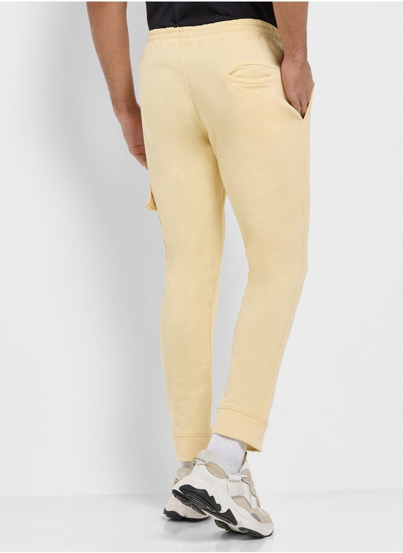 Seventy Five - Slim Fit Cargo Joggers - Image 1