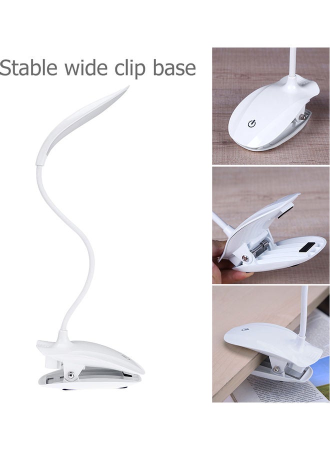 إسكدنيا مصباح مكتبي مكون من 16 مصباح LED قابل لإعادة الشحن أبيض - Image 3