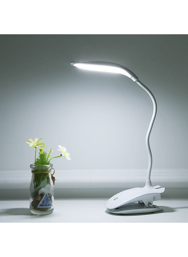 إسكدنيا مصباح مكتبي مكون من 16 مصباح LED قابل لإعادة الشحن أبيض - Image 1