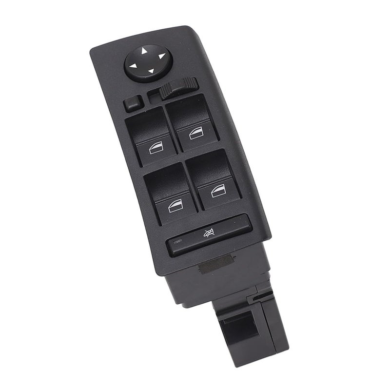 Window Switch, Driver Side Master Switch Window Control Switch and Power Window Button Replacement for Front Left Door Panel Compatible with BMW X5 E53 2001-2006 61316962506 - Image 4