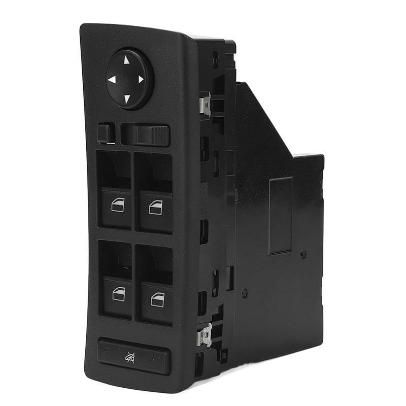 Window Switch, Driver Side Master Switch Window Control Switch and Power Window Button Replacement for Front Left Door Panel Compatible with BMW X5 E53 2001-2006 61316962506 - Image 1