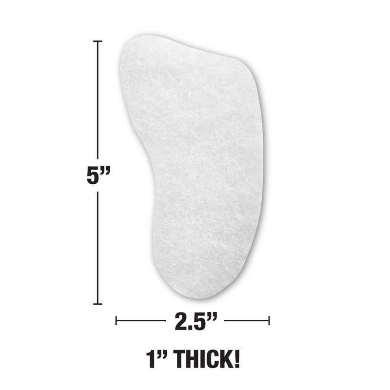 HartFelt Foot Exfoliating Sponge | Chemical-Free Foot Scrubbers for Smooth & Soft Feet | Gentle Sponge Pad for Callus Removal, Dead Skin & Cleansing | Made in USA - 6 Count - Image 4