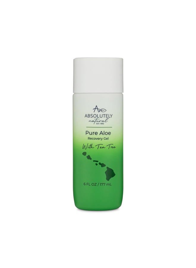 Absolutely Natural Pure Aloe Recovery Gel - With Tea Tree Oil - Image 1