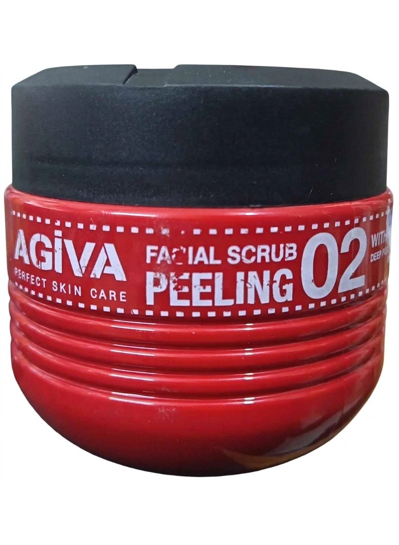 Agiva Facial Scrub Peeling 02 with Strawberry Extract 350ml