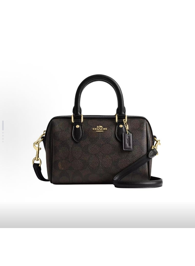 كوتش اوت ليت حقيبة كتف جلد مبطن من كوتش أوتليت - Image 1