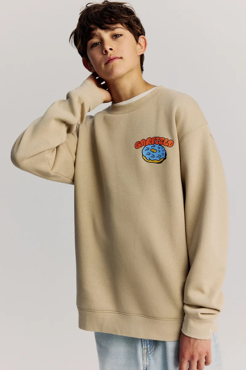 H&M Printed sweatshirt