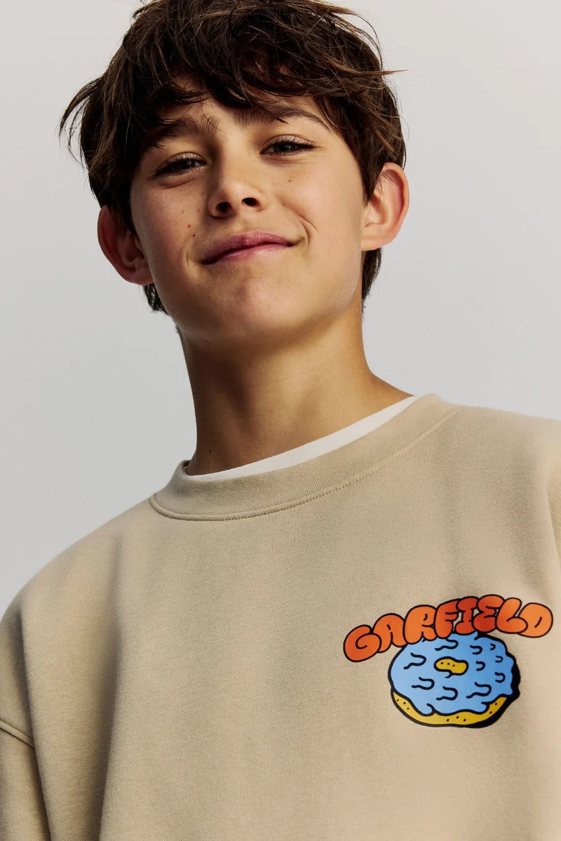 H&M Printed sweatshirt