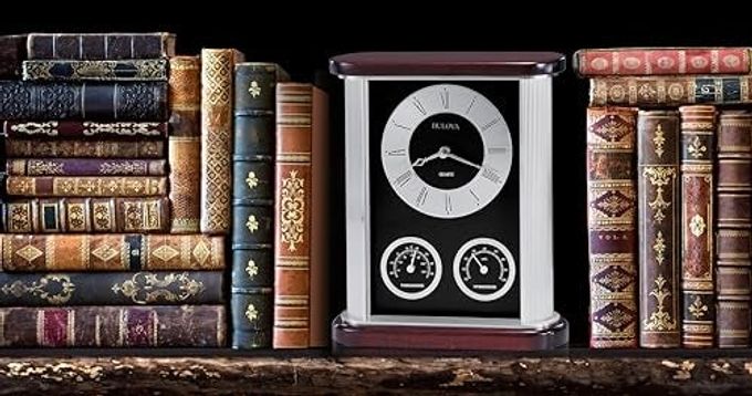 Bulova B7590 Belvedere Executive Clock - Image 2