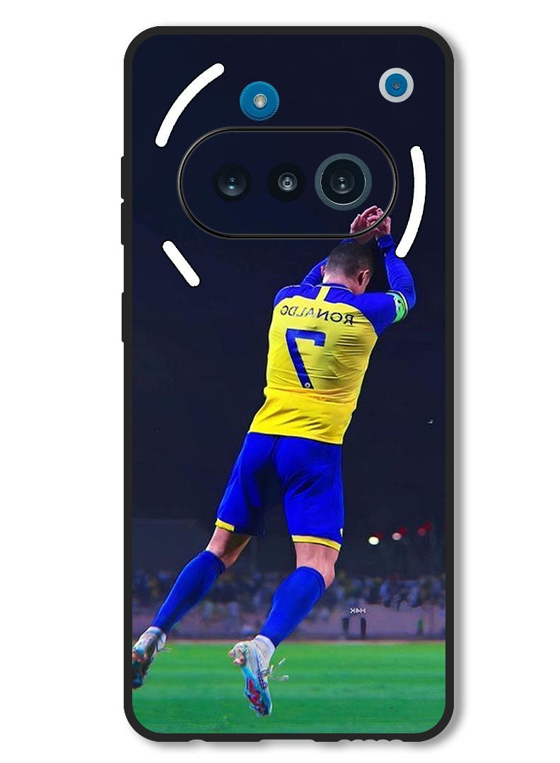 Theodor Case Compatible with Nothing Phone 3a Protection Shockproof Bumper Cover Cristiano Ronaldo (1) - Image 1
