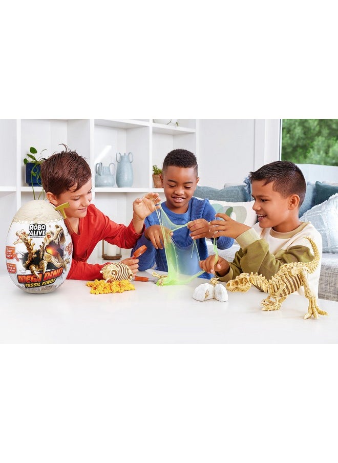 ROBO ALIVE Robo Alive Mega Dino Fossil Find (T-Rex) by ZURU Dig and Discover, STEM, Excavate Prehistoric Fossils, Dinosaur Toys, Educational Toys, Great Science Kit Gift for Girls and Boys  - Image 5