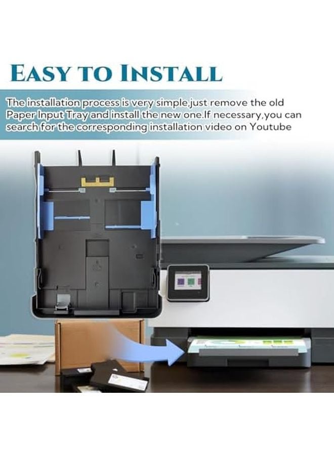 استبدال صينية إدخال الورق لطابعات HP LaserJet 8010 و8018 و8020 و9010 - Image 4