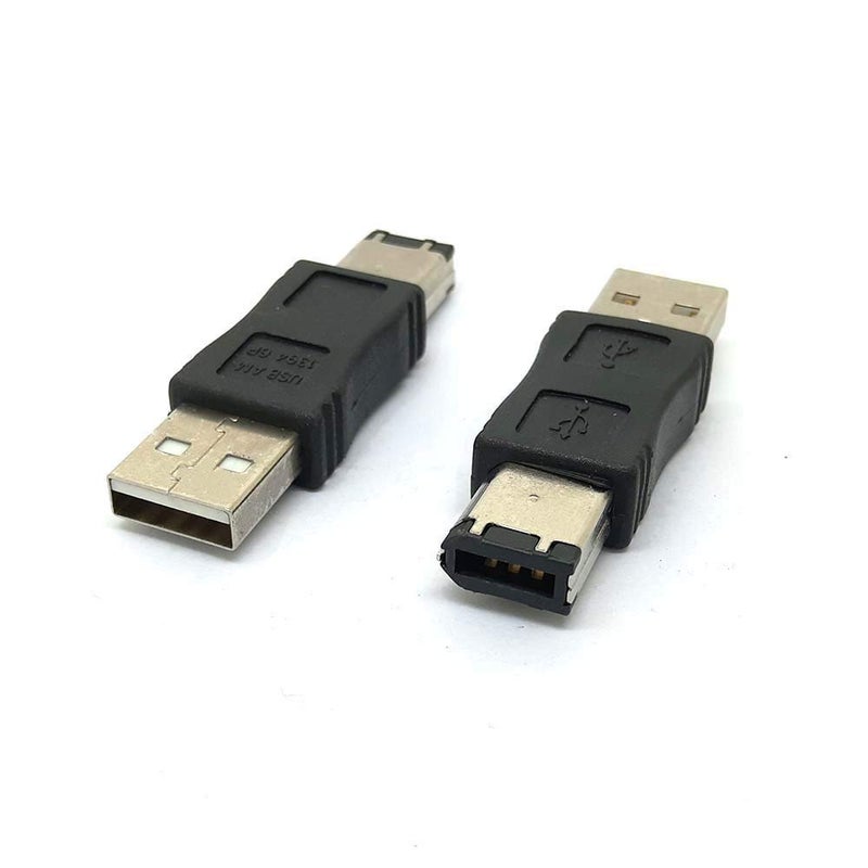 Toptekits Firewire IEEE 1394 6 Pin Male to USB A Male Convertor Jack M/M Adapter - Image 4