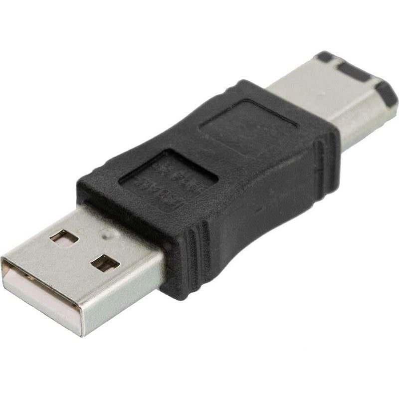 Toptekits Firewire IEEE 1394 6 Pin Male to USB A Male Convertor Jack M/M Adapter - Image 2