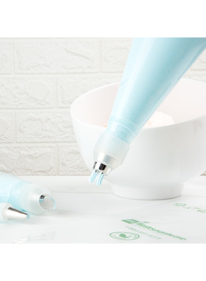 Restaurantware Pastry Tek Piping Tip, 1 Triple Star Pastry Tip - #2010, Reusable, Stainless Steel Icing Tip, Dent-Resistant, Decorate Cupcakes, Cakes, or Cookies - Image 3