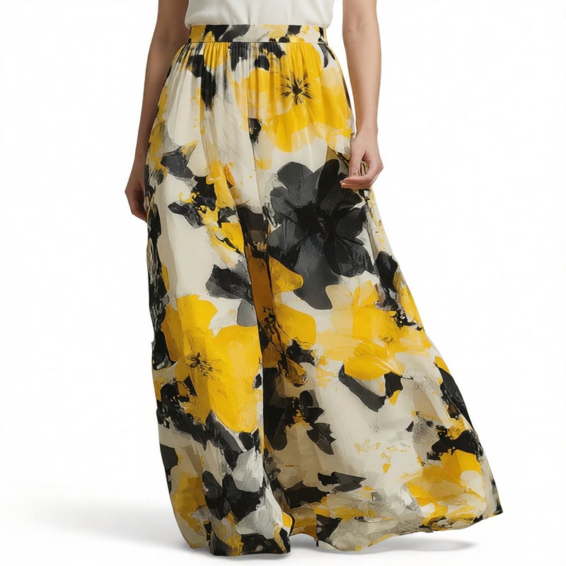 Women's Sleeveless V-Neck Bohemian Maxi Dress - Image 3