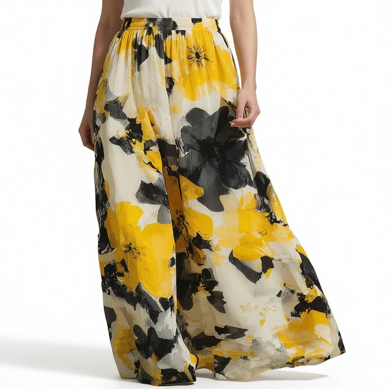 Women's Sleeveless V-Neck Bohemian Maxi Dress - Image 2
