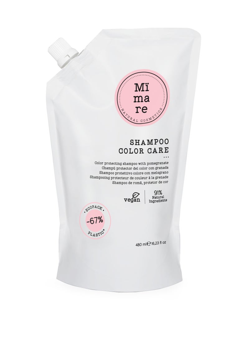  مي ما ري لمستحضرات التجميل الطبيعية  شامبو العناية بالشعر المصبوغ من ميمار 480 مل