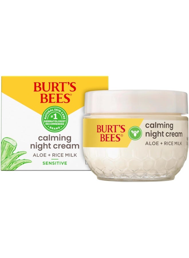 Burt's Bees Sensitive Night Cream  | 51g - Image 1