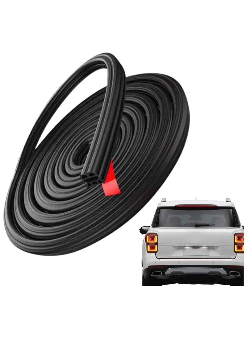 GUDOO Car Weather Stripping Car Door Seal Strip Automotive Stripping Self-Adhesive Rubber Seal Cover Waterproof Soundproof Weatherstrip for Car Door Tailgate Windows Home 5M  - Image 1