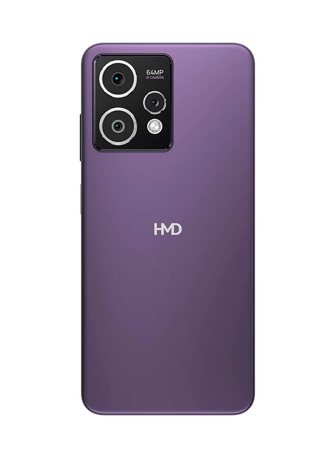 HMD (Makers of Nokia) Crest Max 5G Dual Sim Deep Purple 8GB RAM 256GB + 360 Auto Face Tracking camera + 1 year Screen Damage Protection - Middle East Version - Image 3