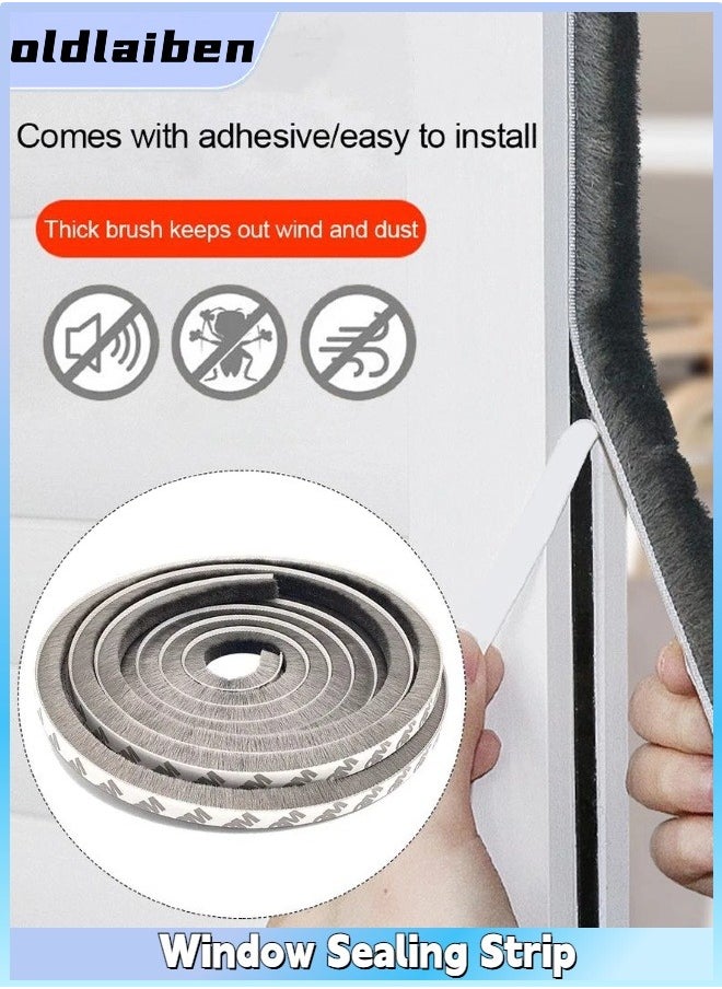 oldlaiben - 5M Window Sealing Strip, Weather Stripping, Windproof and Warm Sealing Strip For Windows and Doors, Noise Insulation Sealing Furring Strip - Image 1