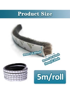 oldlaiben 5M Window Sealing Strip, Weather Stripping, Windproof and Warm Sealing Strip For Windows and Doors, Noise Insulation Sealing Furring Strip  - Image 2