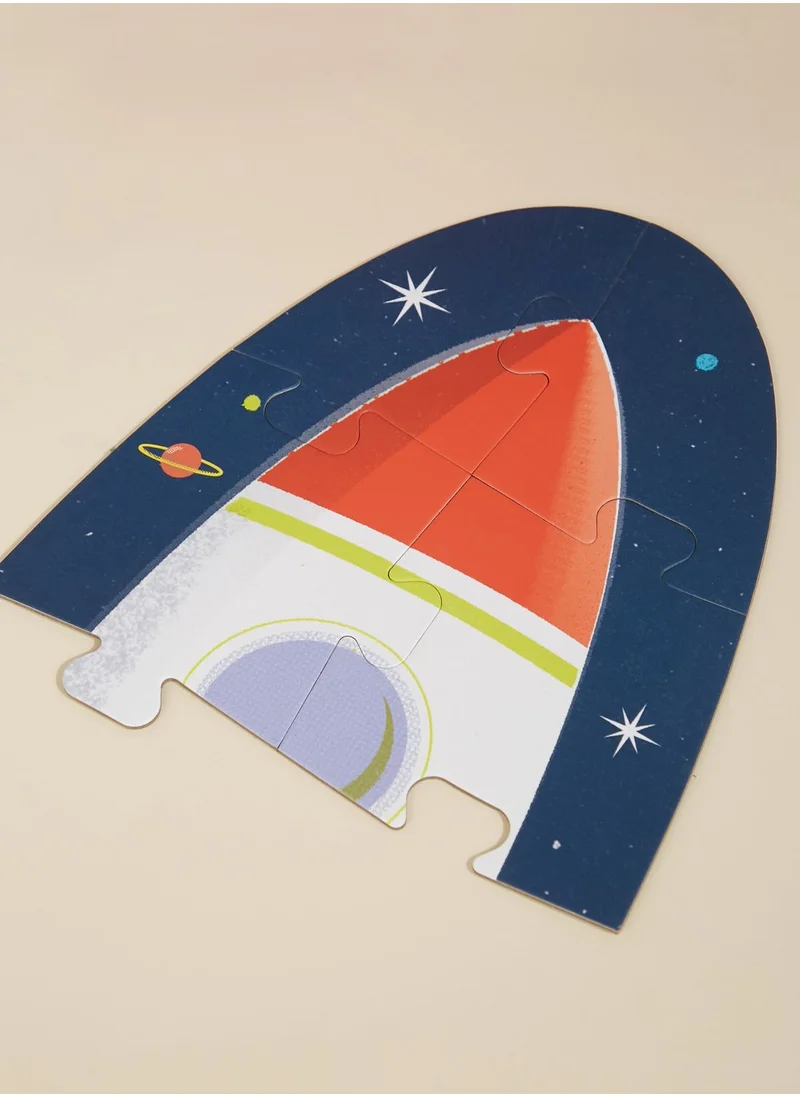 Rex London Space Age Rocket Jigsaw Puzzle