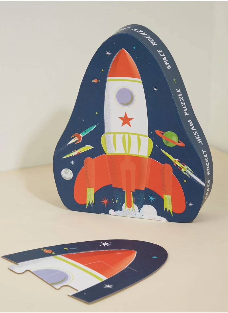 Rex London Space Age Rocket Jigsaw Puzzle