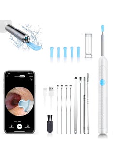 Generic Ear Wax Removal -  2000w HD camera with Camera Earwax Remover Tool with 9 Pcs Ear Set  - Earwax Removal Kit with Light -With 6 soft silicone ear spoons - Ear Cleaner for iOS & Android  - Image 1