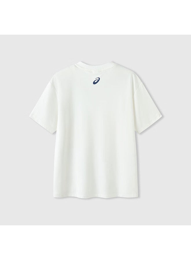 Asics Kids' Summer Moisture-Wicking Antimicrobial Loose Comfortable Elastic Sports Short Sleeve T-Shirt 332251172401 - Image 2