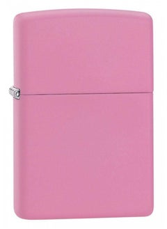 Plain Pink Matte Zippo Lighter