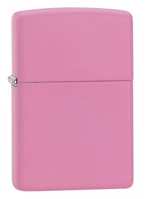 Plain Pink Matte Zippo Lighter