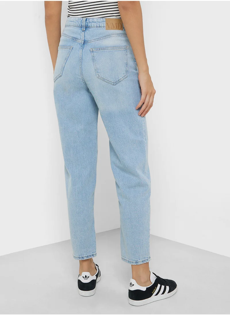 VERO MODA High Waist Mom Jeans