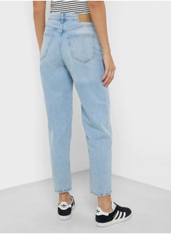 VERO MODA High Waist Mom Jeans  - Image 2