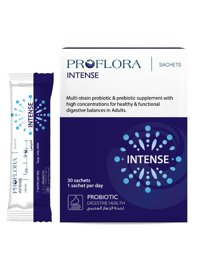 Proflora Probiotics Intense for Constipation | Multi-strain Probiotic + Prebiotic