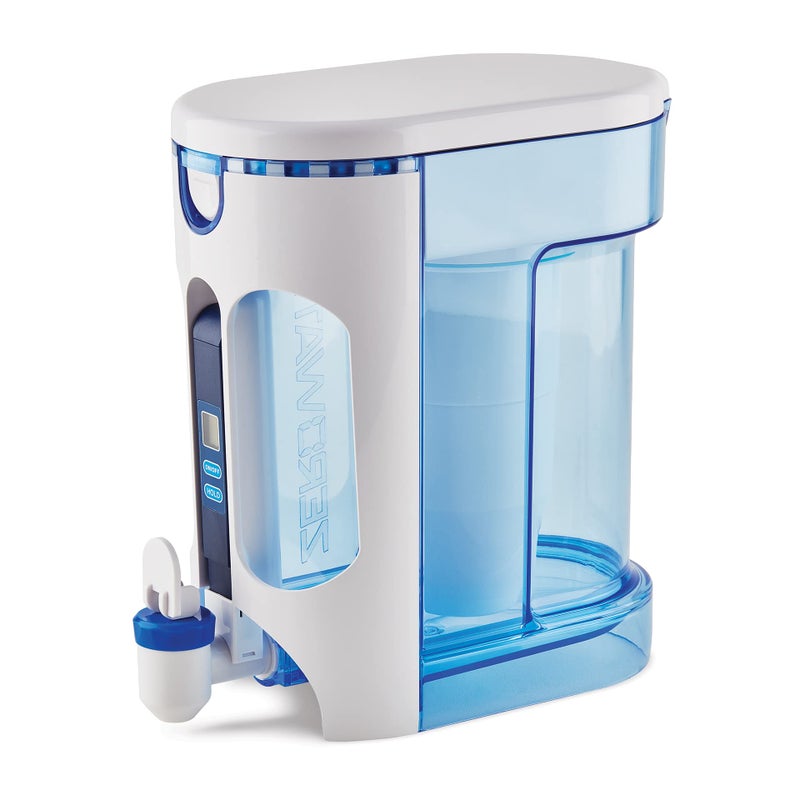 ZeroWater 12-Cup Ready-Read 5-Stage Water Filter Pitcher â€“ 0 TDS for Improved Tap Water Taste - IAPMO Certified to Reduce Lead, Chromium, and PFOA/PFOS - Image 1