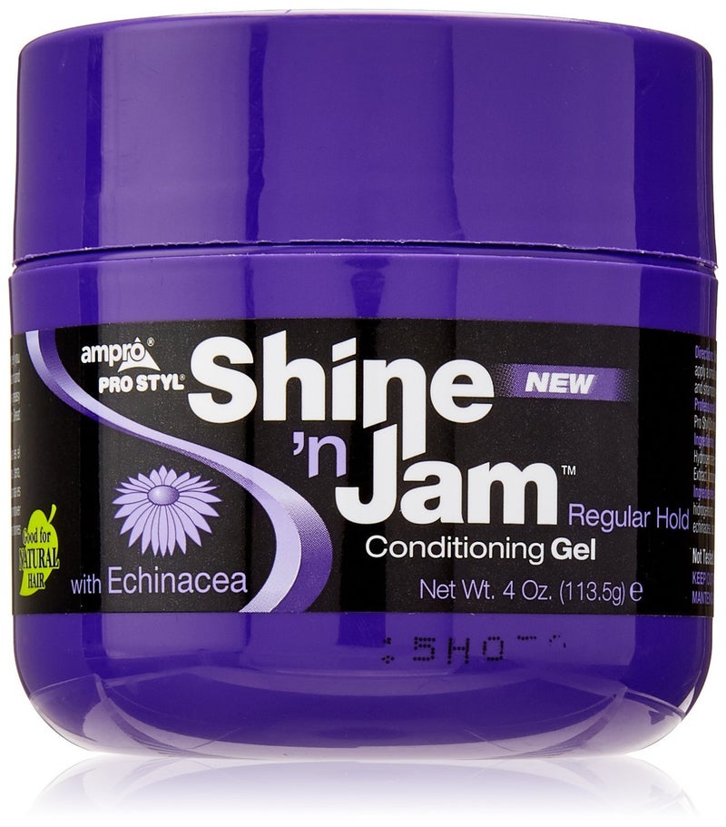 Ampro Shine N Jam Conditioning Gel Regular Hold 4 Ounce (2 Pack) - Image 5