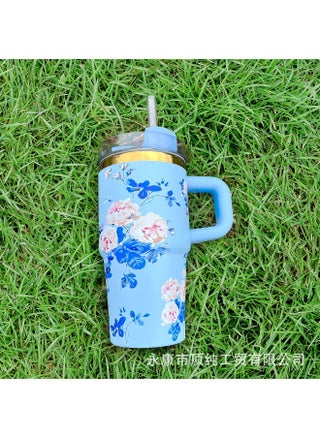 2OZ Blooming Blue 14oz